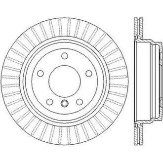 Гальмівний диск зад. BMW 1 (E87)/3 (E90)/X1 (E84) 05-15 (300*66) компл. 2шт Jurid 562442JC