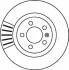 VW диск гальмівний передній вентил.(280мм) T4 96- Jurid 562080JC (фото 1)
