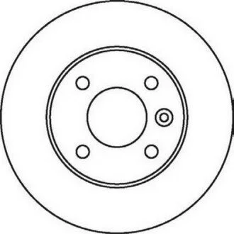 OPEL диск гальмівний задній Astra G/H,Meriva Jurid 562071JC