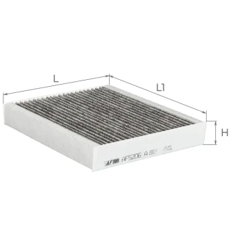 Фільтр салону ALPHA FILTER AF5206A