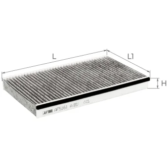Фільтр салону ALPHA FILTER AF5161A