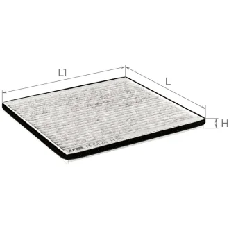 Фільтр салону ALPHA FILTER AF5126A