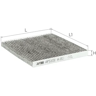 Фільтр салону ALPHA FILTER AF5101A