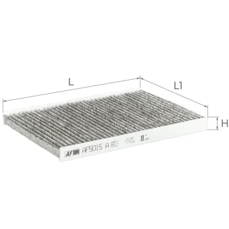 Фільтр салону ALPHA FILTER AF5015A