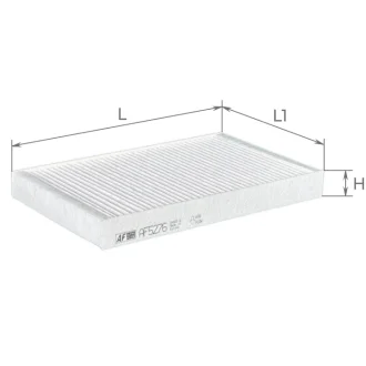 Фільтр салону ALPHA FILTER AF5276