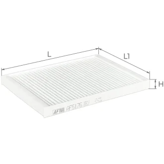 Фільтр салону ALPHA FILTER AF5176