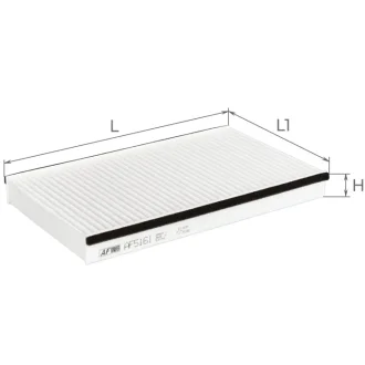 Фільтр салону ALPHA FILTER AF5161