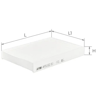 Фільтр салону ALPHA FILTER AF5102