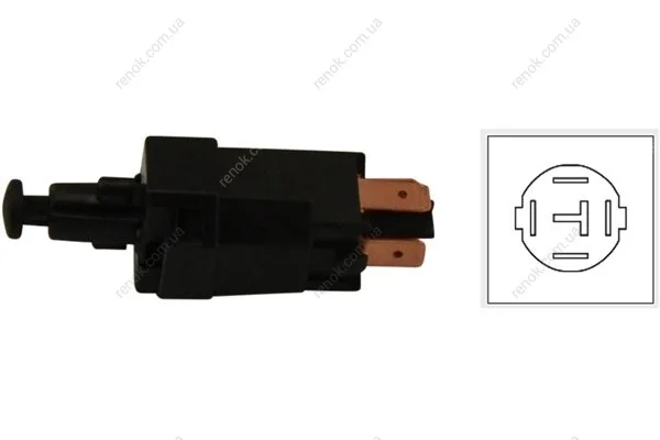 PARTS DAEWOO Выключатель STOP-сигналов (4-х конт.) Leganza, Nubira, Matiz, OPEL, KAVO EBL-1003 (фото 1)