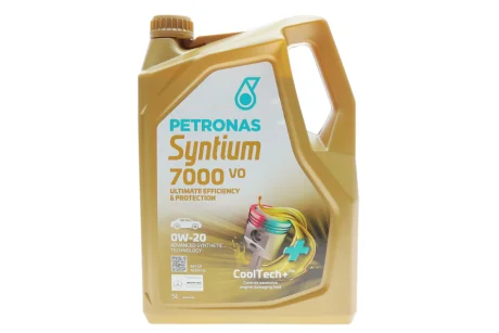 Олива моторна SYNTIUM 7000 VO 0W-20 SP (5L) PETRONAS Petronas 70721M12EU