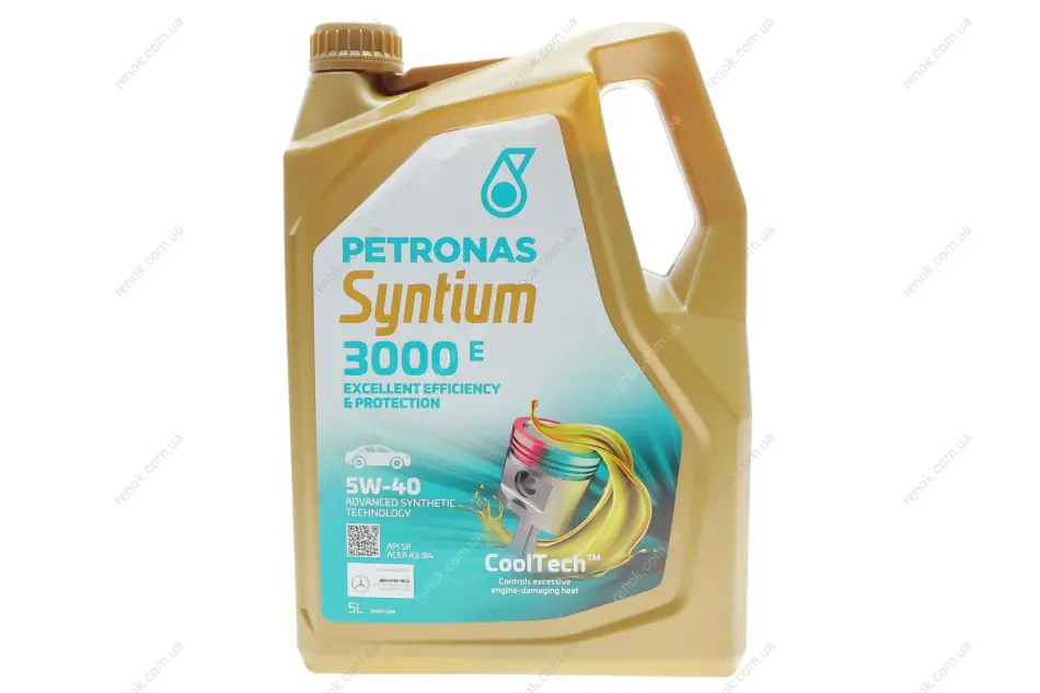 Олива моторна SYNTIUM 3000 E 5W-40 SP (5L) PETRONAS Petronas 70731M12EU (фото 1)