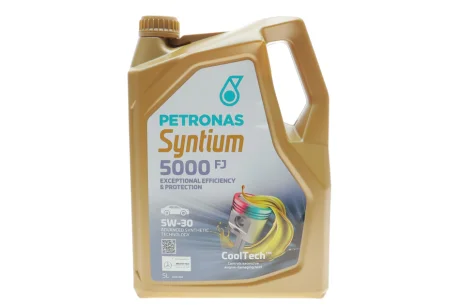 Олива моторна SYNTIUM 5000 FJ 5W-30 SN (5L) PETRONAS Petronas 70542M12EU