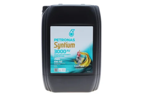 Олива моторна SYNTIUM 3000 AV 5W-40 SN (20L) PETRONAS Petronas 70179R41EU