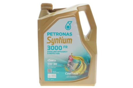Олива моторна SYNTIUM 3000 FR 5W-30 SN (5L) PETRONAS Petronas 70260M12EU