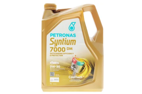 Олива моторна SYNTIUM 7000 DM 0W-30 SN (5L) PETRONAS Petronas 70662M12EU