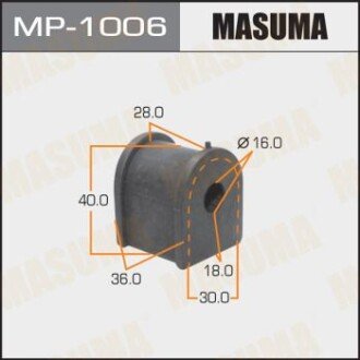 Втулка стабилизатора (Кратно 2) зад HARRIER/ACU30W,GSU30W MASUMA MP1006