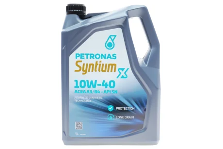 Олива моторна SYNTIUM X 10W-40 A3/B4 (5L) PETRONAS Petronas 70984M12EU