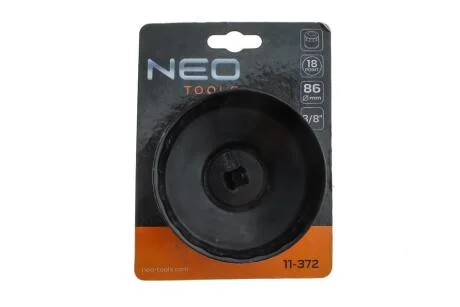 Головка змінна масляного фільтра 86 мм, 18 кут NEO TOOLS 11-372