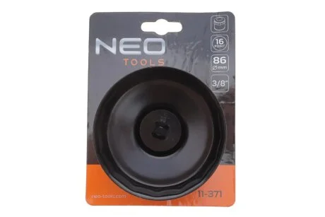 Головка змінна масляного фільтра 86 мм, 16 кут NEO TOOLS 11-371