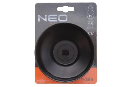 Головка змінна масляного фільтра 95 мм, 15 кут NEO TOOLS 11-369
