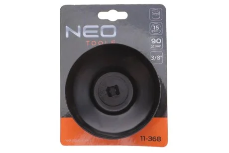 Головка змінна масляного фільтра 90 мм, 15 кут NEO TOOLS 11-368