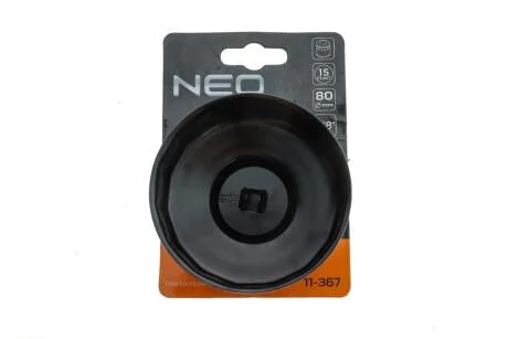 Головка змінна масляного фільтра 80 мм, 15 кут NEO TOOLS 11-367
