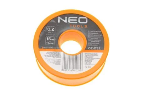 Стрічка-ущільнювач 15 м x 19 мм x 0.2 мм NEO TOOLS 02-032