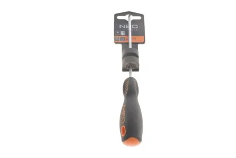 Викрутка шліцева 4.0 x 100 мм, CrMo NEO TOOLS 04-012