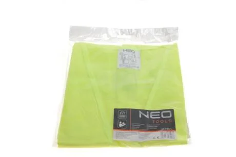 Жилет захисний, жовтий, розмір L NEO TOOLS 81-735-L