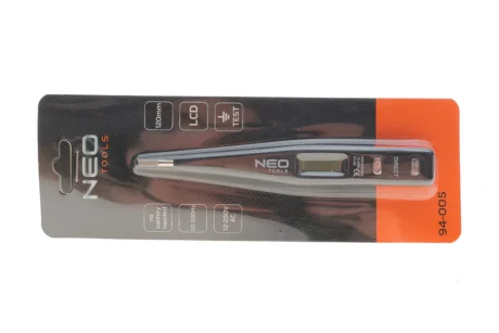 Тестер напруги цифровий 12-250 В NEO TOOLS 94-005