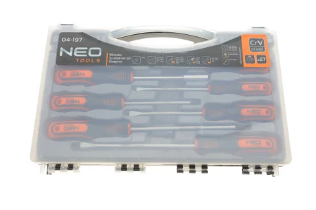 Набір викруток 27 шт. NEO TOOLS 04-197