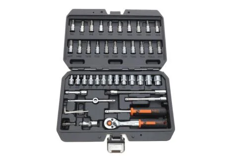 Головки змінні 46 шт., 1/4" CrV NEO TOOLS 10-004