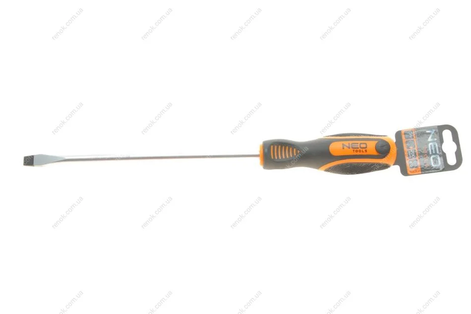 Викрутка шліцева 8.0 x 200 мм NEO TOOLS 04-176 (фото 1)