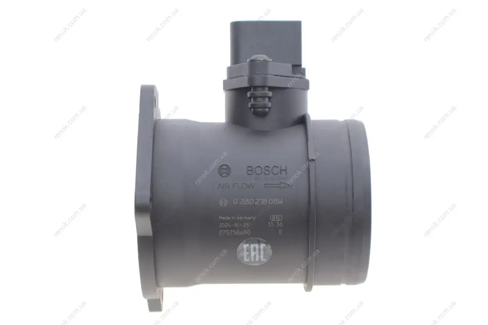 ВИТРАТОМІР ПОВІТРЯ 0 280 218 08W BOSCH 028021808W (фото 1)