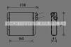 Радиатор отопителя салона Volvo S60 (10-), S80 (06-), XC60 (08-),XC70 (07-)/Rang AVA COOLING VOA6163 (фото 1)