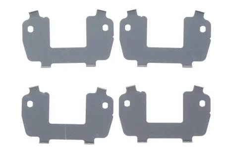 Комплект протискрипних пластин (передніх) Audi A4/A5 1.4/2.0 TFSI/TDI 15-20 FRENKIT 940383