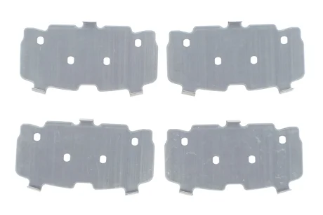 Комплект протискрипних пластин (передніх) Toyota Yaris 07- FRENKIT 940233