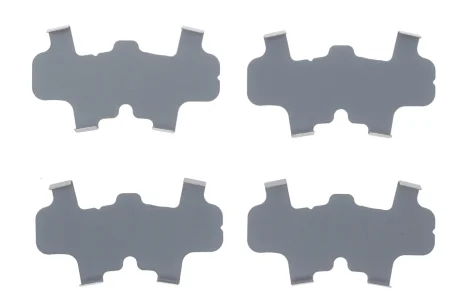 Комплект протискрипних пластин (задніх) Toyota Auris 06- (Galfer) FRENKIT 940226