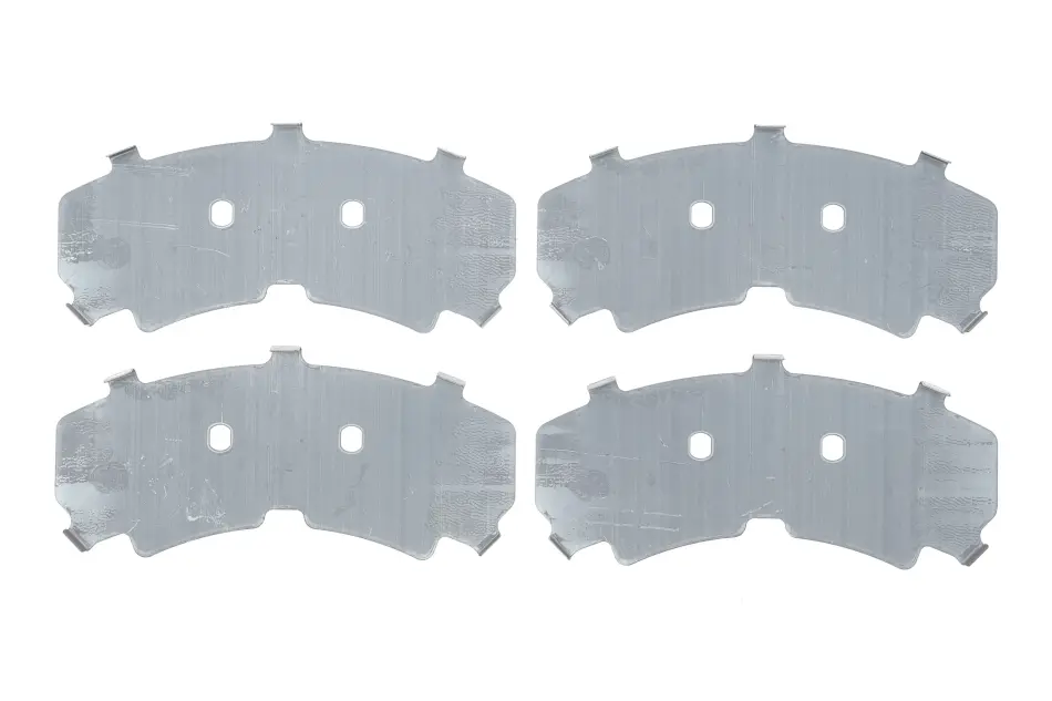 Комплект протискрипних пластин (передніх) Citroen Jumper/Fiat Ducato 06- (Brembo) FRENKIT 940214 (фото 1)