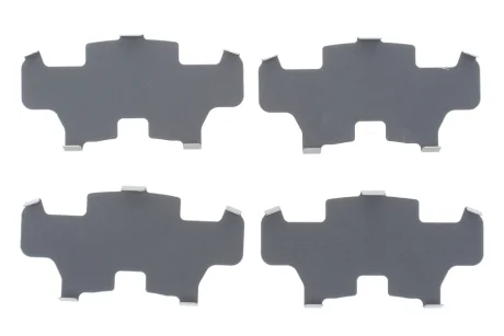 Комплект протискрипних пластин (передніх) Toyota Corolla 01-08/Prius 03-09/Yaris 99-05 FRENKIT 940114
