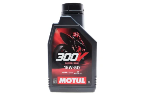 Олива 4T 300V Factory Line 15W50 1 L MOTUL 836211