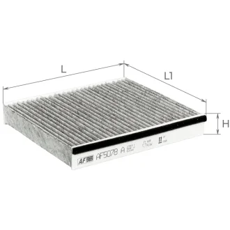 ЕФ повітряний салону ALPHA FILTER AF5078A
