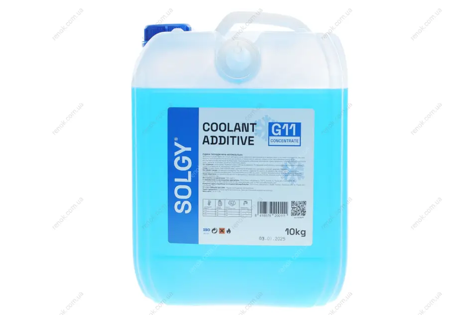 Концентрат антифризу BLAU, ТМ, 10кг SOLGY 503011 (фото 1)