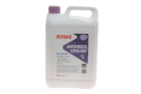 Антифриз HIGHTEC ANTIFREEZE COOLANT AN 12 EVO (5 L) ROWE 21080-0050-99