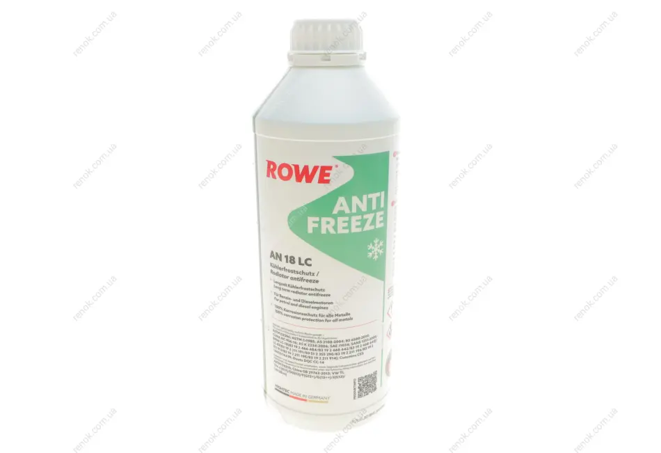 Антифриз HIGHTEC ANTIFREEZE COOLANT AN 18 LC (1,5 L) ROWE 21133-0015-99 (фото 1)