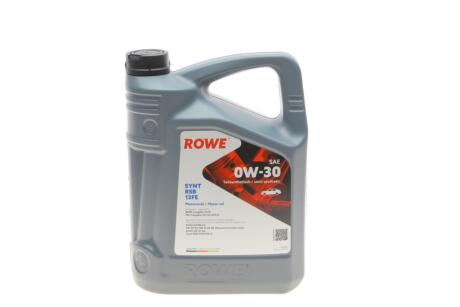 Олива моторна HIGHTEC SYNT RSB 12FE SAE 0W-30 (5 L) ROWE 20305-0050-99