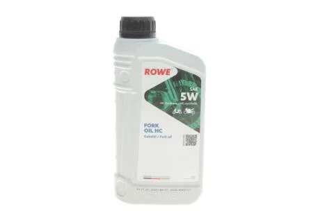 Олива для мото вилок HIGHTEC FORK OIL 5W HC (1 L) ROWE 30551-0010-99