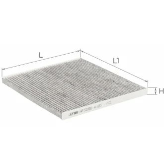 Фільтр салону ALPHA FILTER AF5088A