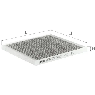 Фільтр салону ALPHA FILTER AF5073A