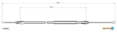 Трос зупиночних гальм ADRIAUTO 4102061